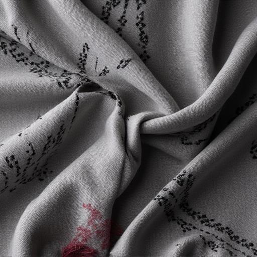 Silk and wool blend scarf